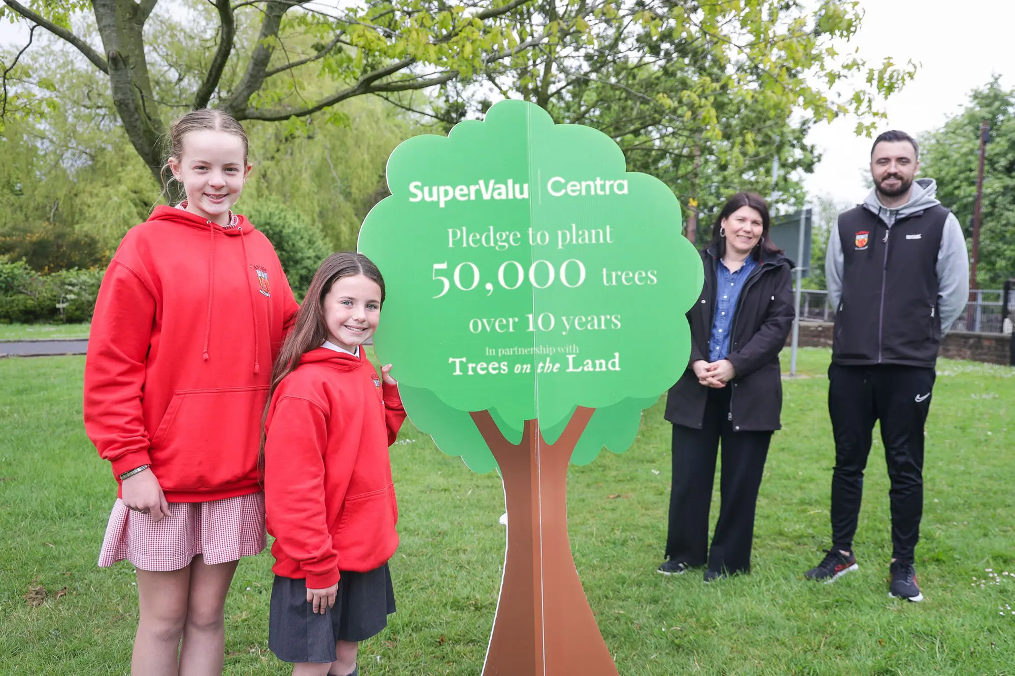 25,000 trees planted by SuperValu and Centra
